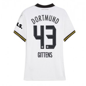 Billiga Borussia Dortmund Jamie Bynoe-Gittens #43 Tredjeställ Dam 2024-25 Kortärmad